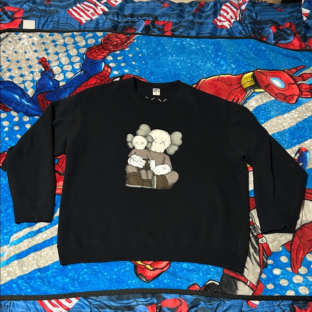 UNIQLO x KAWS “Companion” Streetwear Graphic Crewneck Sweater